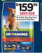 Dr Hanhz Dry Dog Food Assorted-6/8Kg Each