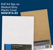 PnP A4 Slip On Medium Duty Plastic Cover