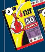 Flip File A4 50 Pocket Display Book