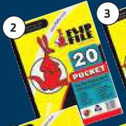 Flip File A4 20 Pocket Display Book