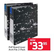 PnP Board Lever Arch File 2-Pack
