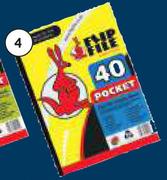 Flip File A4 40 Pocket Display Book
