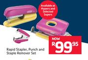 Rapid Stapler/Pouch & Staple Remover Set