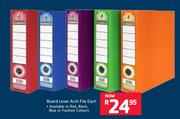 Board Lever Arch File-Each