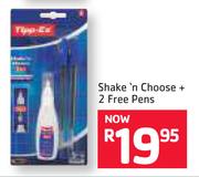Tipp-Ex Shake n Choose 2 Free Pens