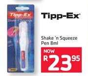 Tipp-Ex Shake n Squeeze Pen 8ml