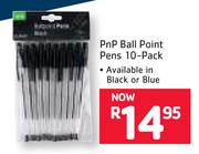 PnP Ball Point Pens 10-Pack