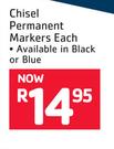 Chisel Permanent Markers-Each