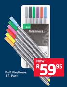 PnP Fineliners 12-Pack