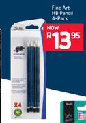 Fine Art HB Pencil 4-Pack