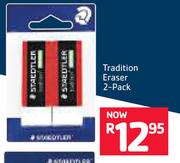 Staedtler Tradition Eraser 2-Pack