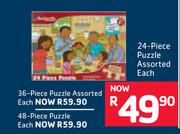 24-Piece Puzzle-Each