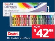 Pentel Oil Pastels 25-Pack