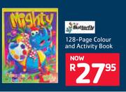 Butterfly 128-Page Colour And Activity Book