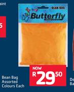 Butterfly Bean Bag Assorted Colours-Each