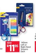 Staedtler 140mm Left Or Right Hand Scissors-Each