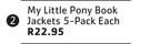 My Little Pony Book Jacket 5-Pack-Each
