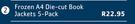 Frozen Book A4 Die-Cut Book Jackets 5-Pack