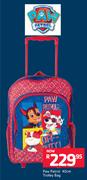 Paw Patrol 40cm Trolley Bag
