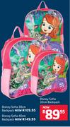 Disney Sofia 38cm Backpack