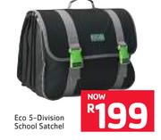 Eco 5-Division School Satchel