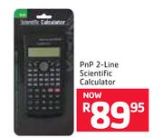 PnP 2-Line Scientific Calculator
