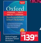 Oxford English Afrikaans School Dictionary