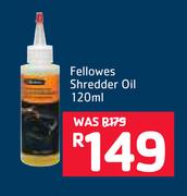 Fellowes Shredder Oil-120ml