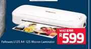 Fellowes L125 A4 125 Micron Laminator