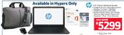 HP 15.6” Celeron Notebook Bundle