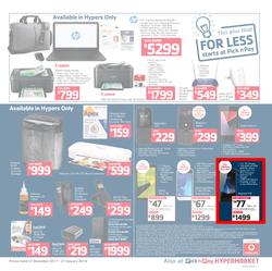 Pick N Pay : Back To School (27 Dec 2017 - 21 Jan 2018), page 17