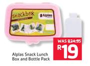 Alplas Snack Lunch Box And Bottle Pack