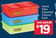Addis Snac Pack Assorted Colours-Each