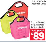02 Much 9Ltr Cooler Bag Assorted Colour-Each