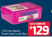 Sistema 1.65Ltr Bento Trend Cube Lunch Box
