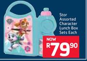 Addis Stor Assorted Character Lunch Box Sets-Each