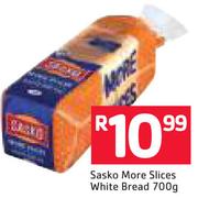 Sasko More Slices White Bread-700g