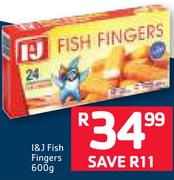 I&J Fish Fingers-600g