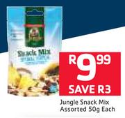 Jungle Snack Mix Assorted-50g Each