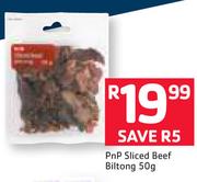 PnP Sliced Beef Biltong-50g
