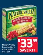 Nature Valley Crunchy Bars Assorted-6s Per Pack
