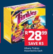 Albany Trinkies Assorted-6s Each