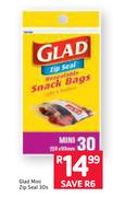 Glad Mini Zip Seal-30s