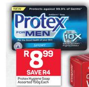 Protex Hygiene Soap Assorted-150g Each