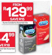 Durex Condoms Assorted-12's Each