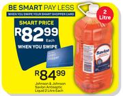 Johnson & Johnson Savlon Antiseptic Liquid-2Ltr Each