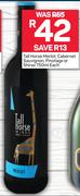 Tall Horse Merlot, Cabernet Sauvignon, Pinotage Or Shiraz-750ml Each