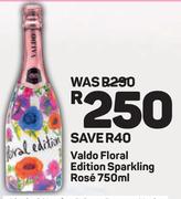 Valdo Floral Edition Sparkling Rose-750ml