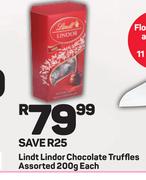 Lindt Lindor Chocolate Truffles Assorted-200g Each