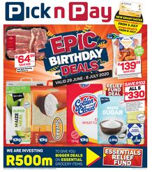 Pick N Pay Specials 2020 Latest Catalogues